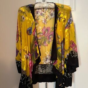 Violet Kay Multicolor Floral Kimono